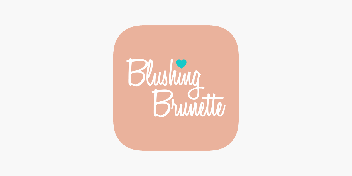 Blushing Brunette on the App Store