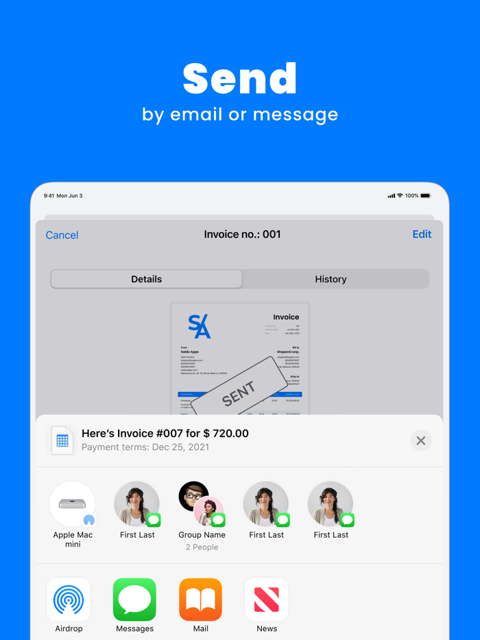 Invoice Maker by Saldo Apps
