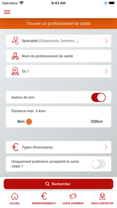 France Mutuelle Screenshot