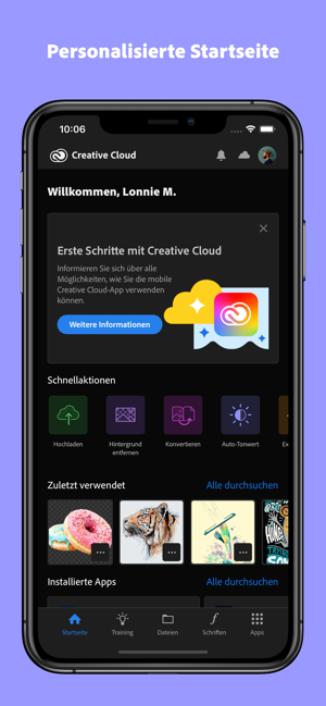 ‎Adobe Creative Cloud Screenshot