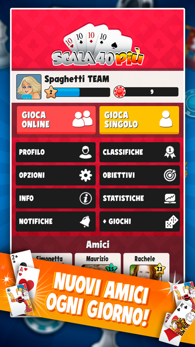 Scala 40 Più - Card Games Screenshot