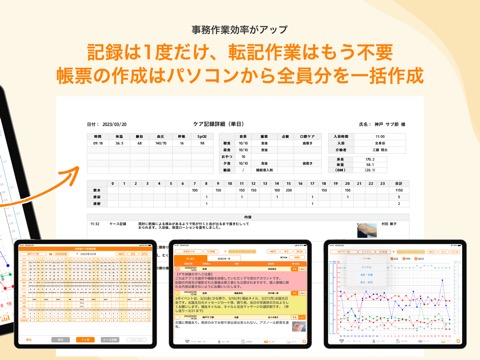 ケア記録アプリのおすすめ画像5