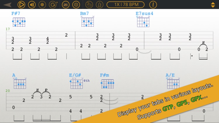 Mulody - Guitar Tab Player screenshot-0