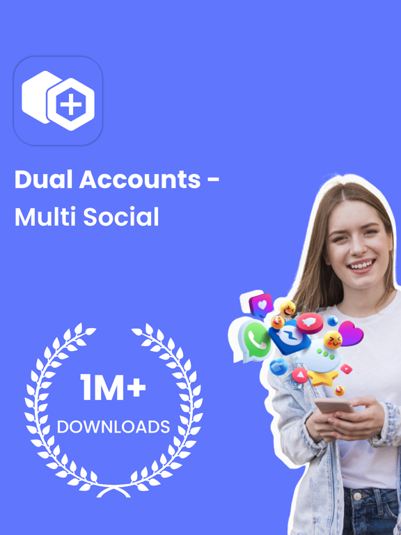 Screenshot #4 pour Dual Accounts - Multi Social