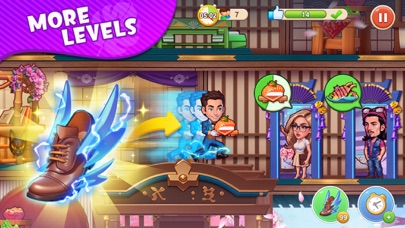 Seaside Mania: hotel dash game Screenshot