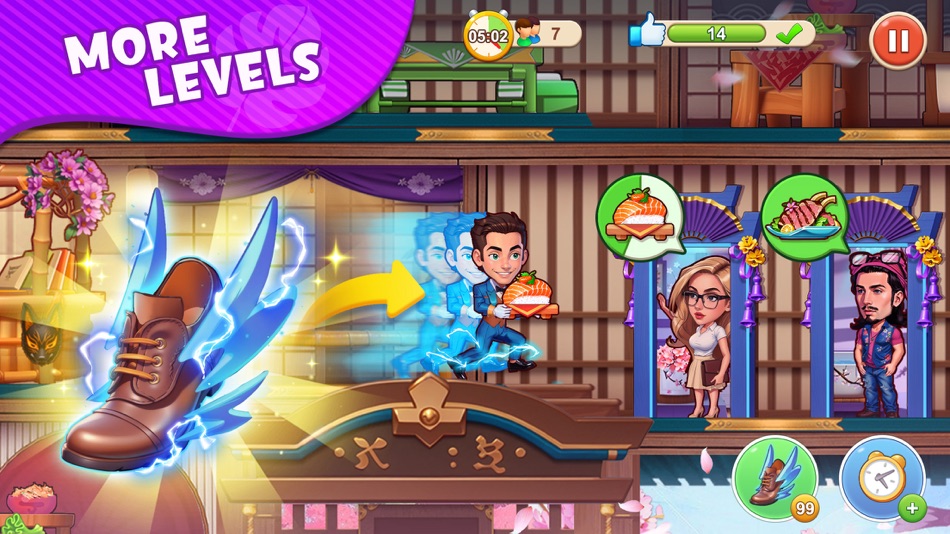 #2. Seaside Mania: hotel dash game (iOS) 来自: 彪 肖