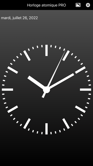 Screenshot #1 pour Horloge Atomique PRO