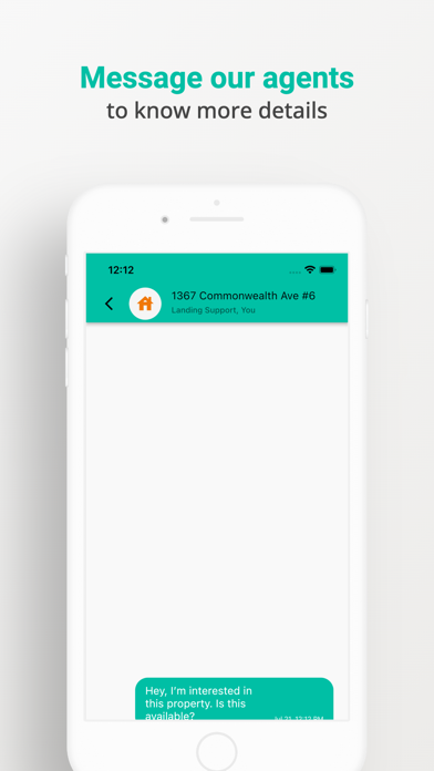 Students Landing Screenshot