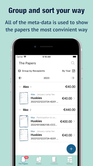 The Papers: documents manager Screenshot