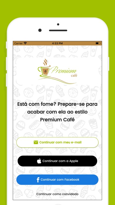 Premium Café Screenshot
