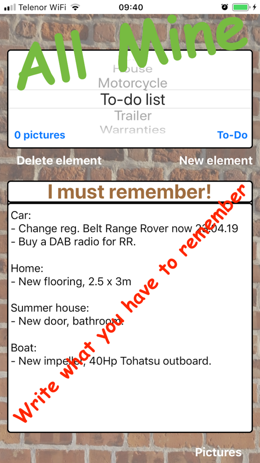 #5. AllMyStuff (iOS) 由: Vigleik Steinar Voll