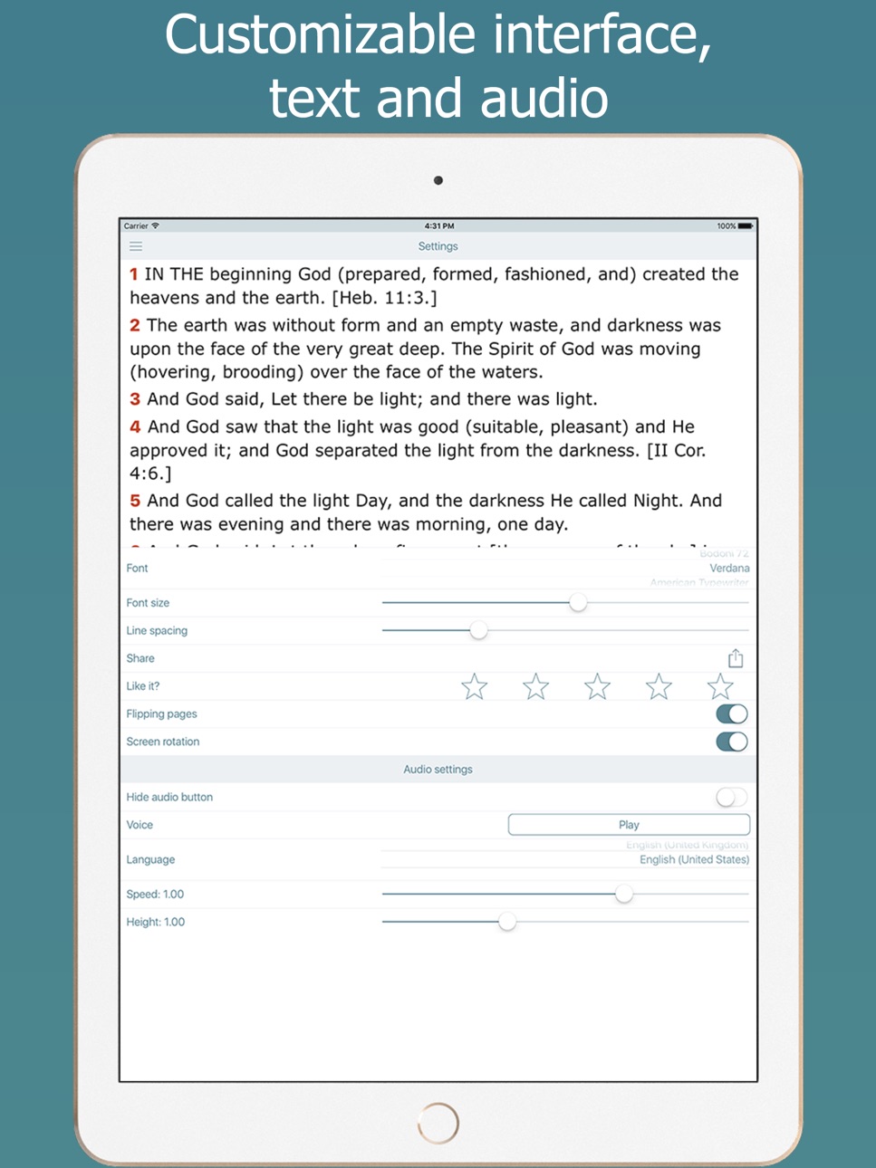 iPad screenshot