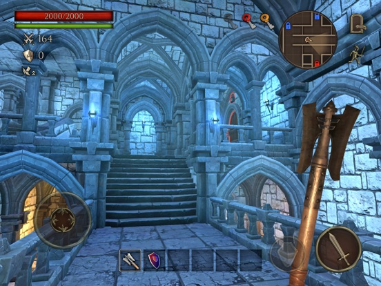 Screenshot #4 for Ghoul Castle 3D - Action RPG