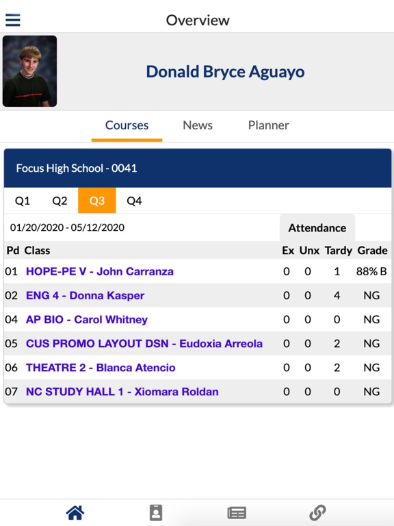 Leon County Schools Community iPad screenshot