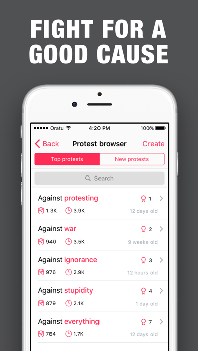 iProtest! screenshot 2