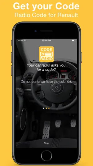 Radio Code Renault screenshot 1