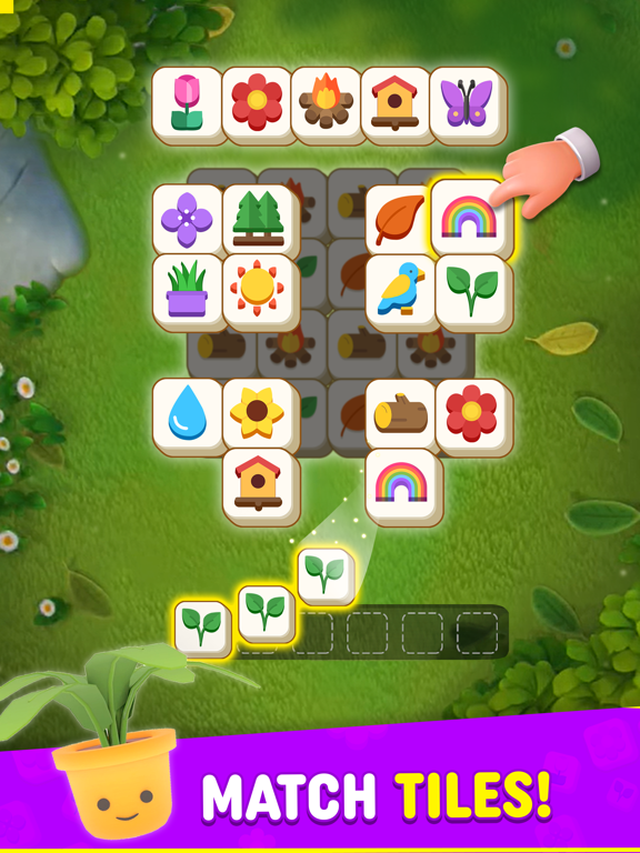 Screenshot #4 pour Tile Garden:Casse-tête Match 3