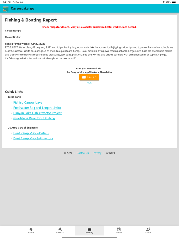 Screenshot #6 pour CanyonLake.app
