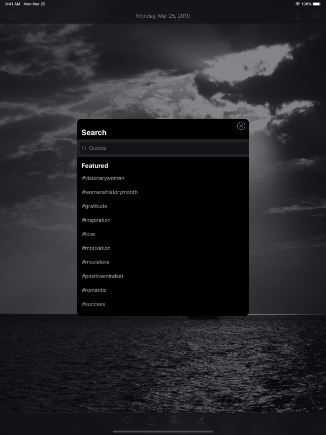 Daily Quote - Positive quotes Screenshot