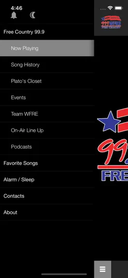 Game screenshot Free Country 99.9 WFRE apk