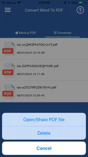 convert doc/docx to pdf iphone screenshot 4
