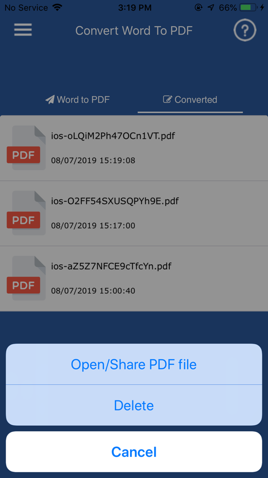 #4. Convert DOC/DOCX to PDF (iOS) 由: Tu Phan