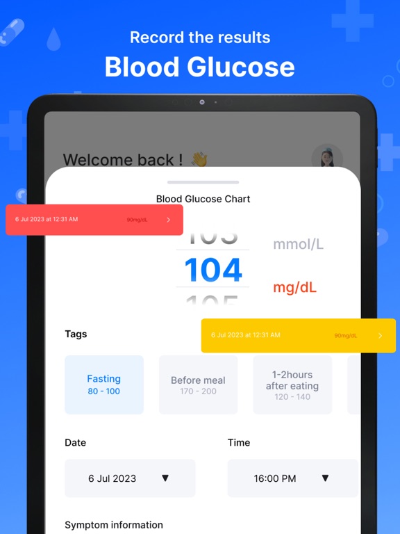 Screenshot #6 pour Blood Sugar - Glucose Tracker