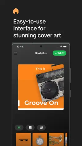 Game screenshot Spotiplus - Cover Maker apk