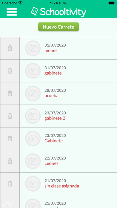 Schooltivity Profesores Screenshot