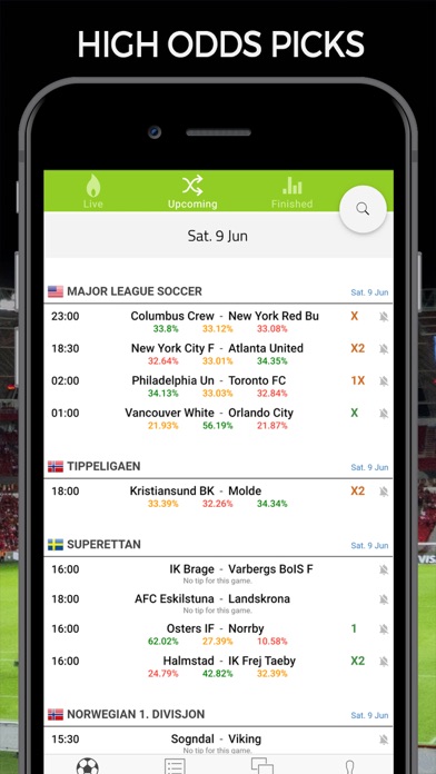 Soccer Predictions Football AI Screenshot