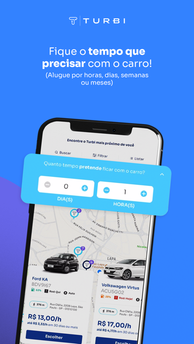 Turbi - Aluguel de Carros 24h Screenshot