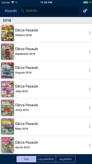 Screenshot #1 pour Dārza Pasaule