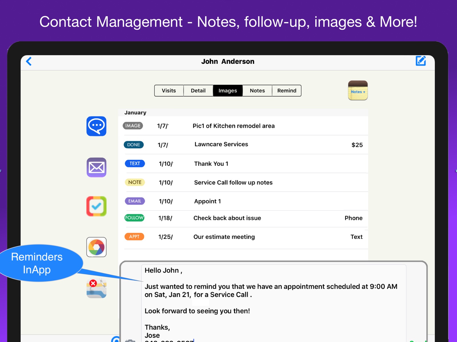 Invoice Jobs ipad screenshot 3
