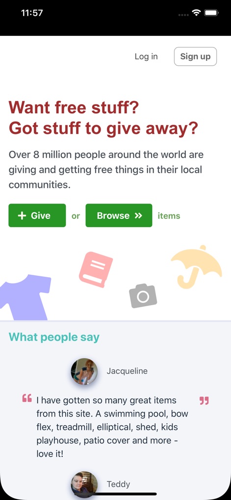 Trash Nothing + Freecycle - Lifestyle App | MWM