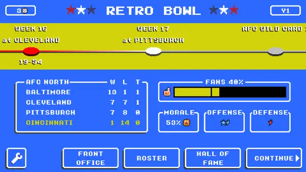 Retro Bowl Screenshot 6
