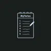 MyNotes | Notes/To-Do Lists delete, cancel