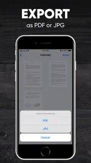 scanner app. scan pdf document iphone screenshot 4