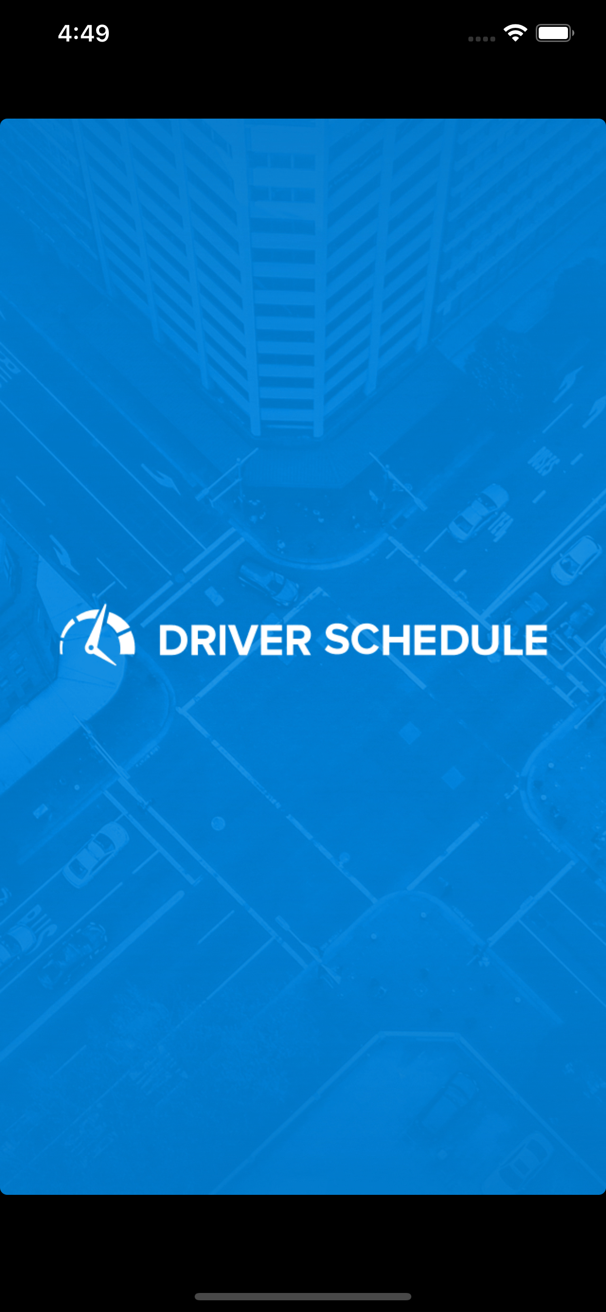 Driver Schedule