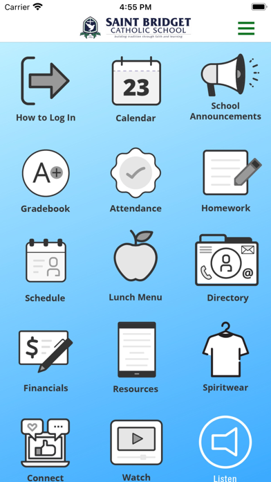 Saint Bridget School Screenshot