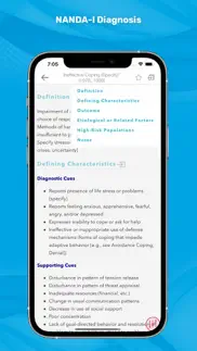 manual of nursing diagnosis iphone screenshot 3