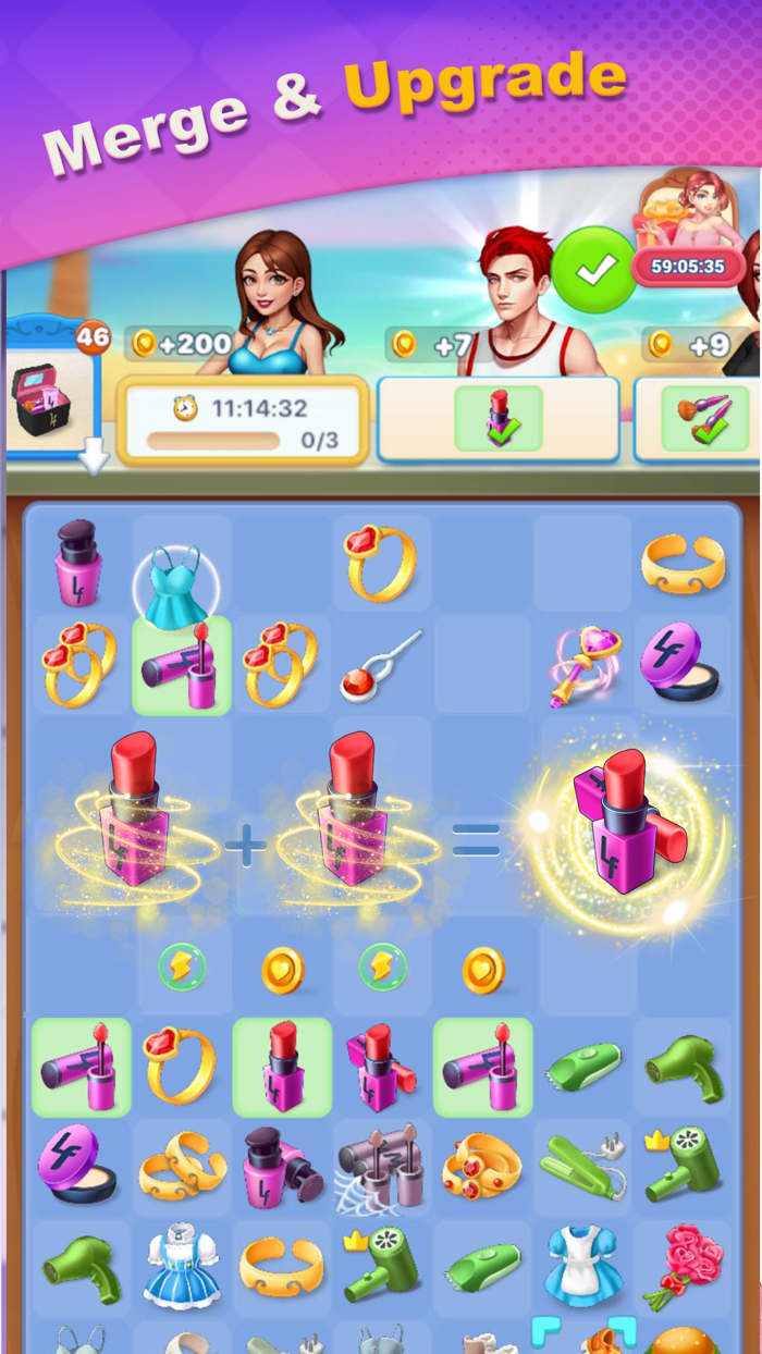 Charming Beauty Merge and Love