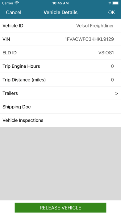 Hours Of Service Mobile Screenshot