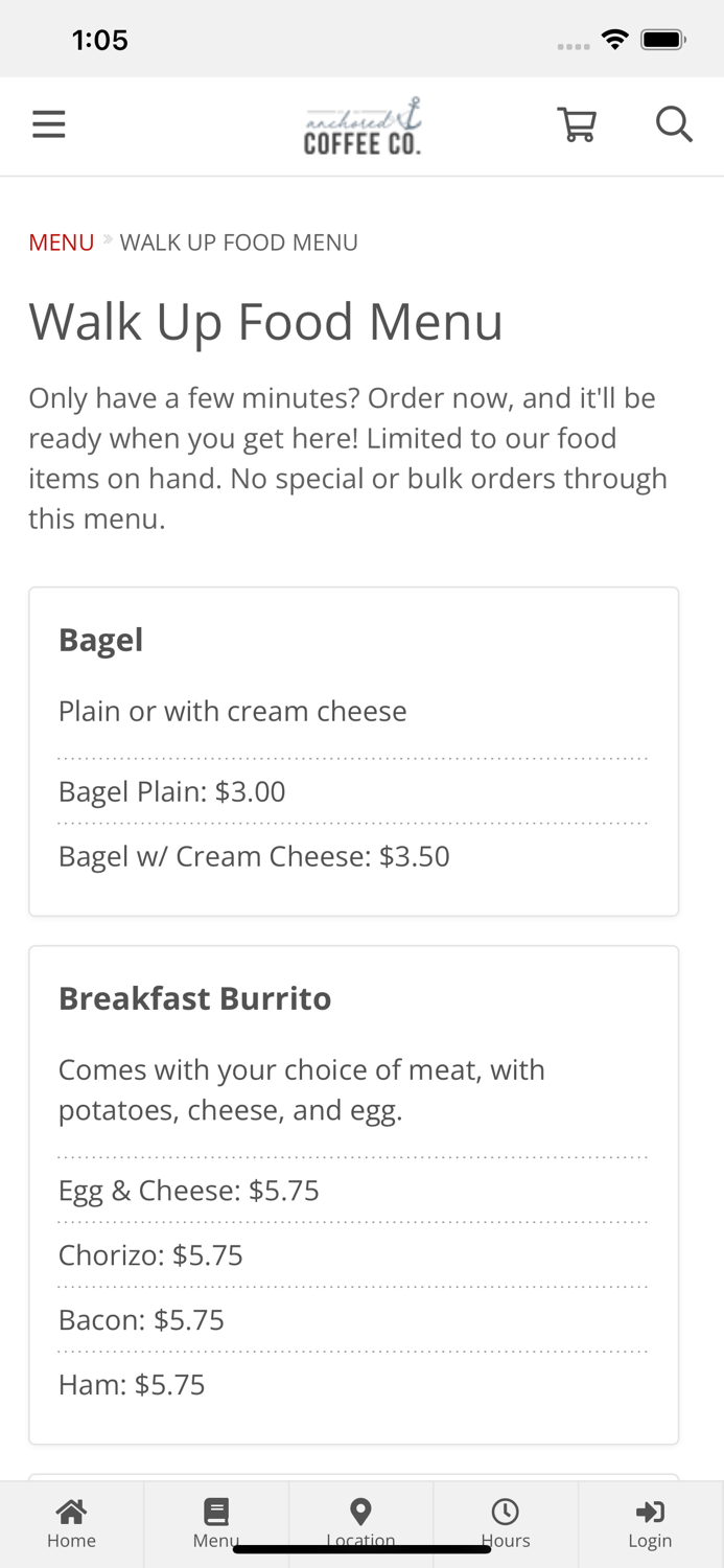 Anchored Coffee Company