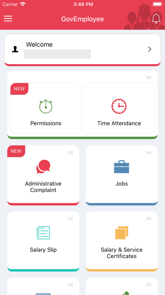 #1. GovEmployee (iOS) 由: eGovernment Authority Bahrain