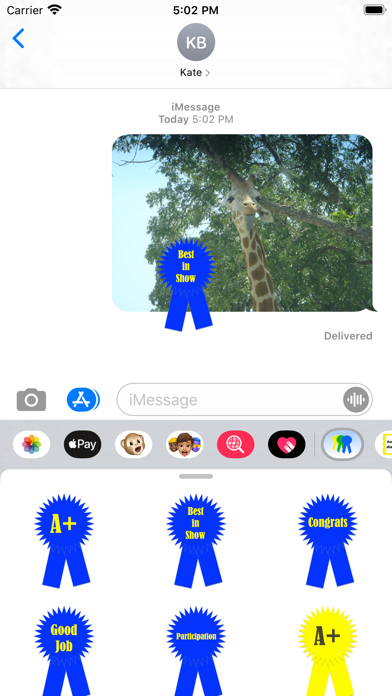badges and awards Screenshot