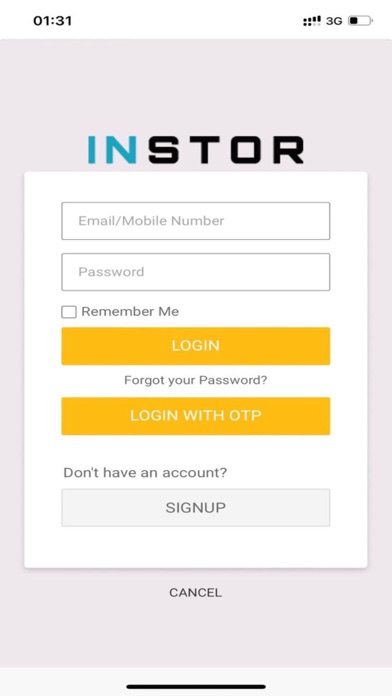 INSTOR Screenshot
