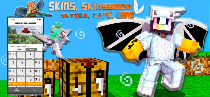 SKINSEED and SKINS FOR MINECRAFT