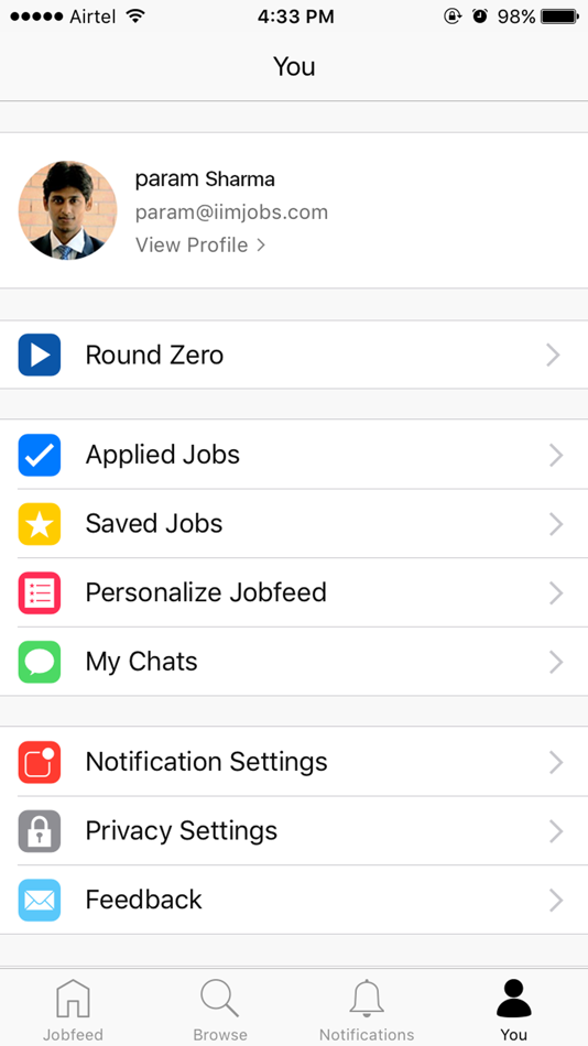 #4. engineeristic (iOS) Göre: Highorbit Careers Pvt Ltd