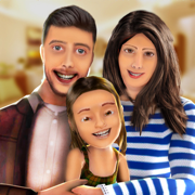 真实 虚拟 家庭 生活: 妈妈 和 爸爸 模拟器 游戏