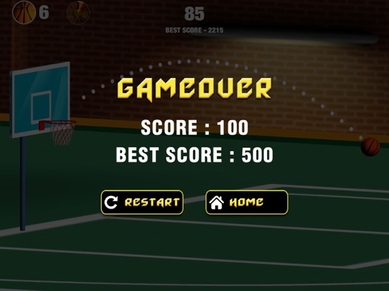Screenshot #5 for Basketball Shooting Game: Dunk